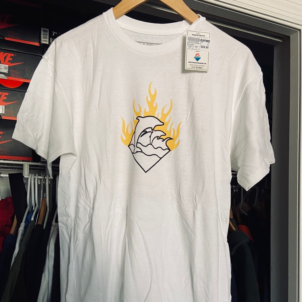 Pink dolphin tee
